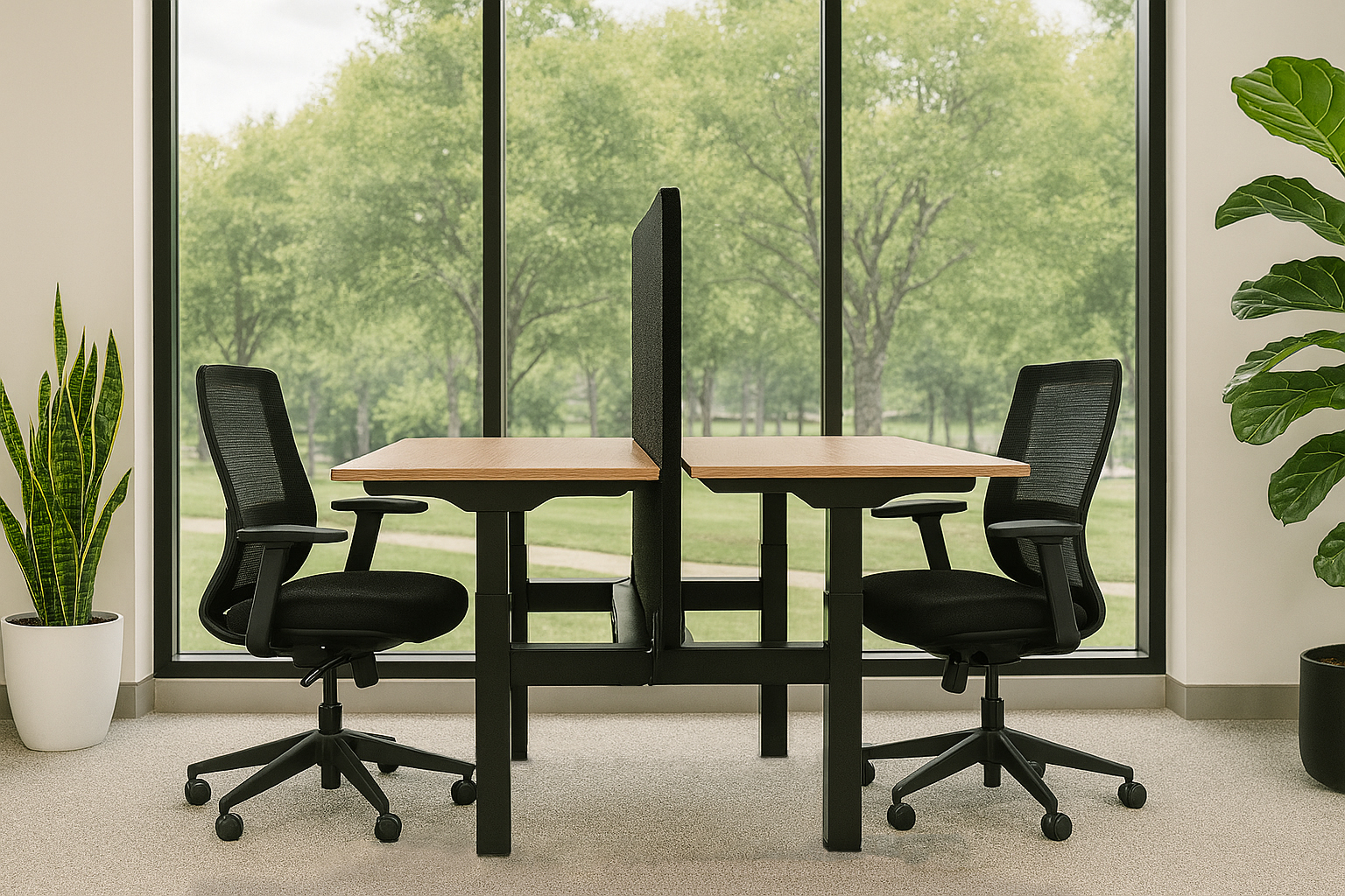 Desk Mounted Screens